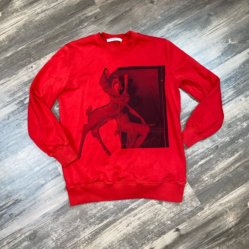 Red Givenchy pullover. Men’s XS